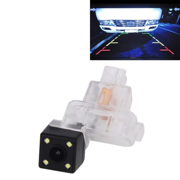 656x492 Effective Pixel HD Waterproof 4 LED Night Vision Wide Angle Car Rear View Backup Reverse Camera for 2014-2017 Version Mazda6 Atenza
