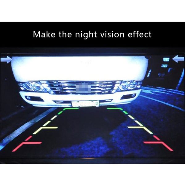 656x492 Effective Pixel HD Waterproof 4 LED Night Vision Wide Angle Car Rear View Backup Reverse Camera for Oversea Version Mazda 2 / 3 - Image 12