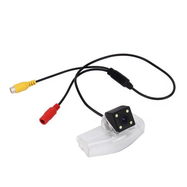 656x492 Effective Pixel HD Waterproof 4 LED Night Vision Wide Angle Car Rear View Backup Reverse Camera for Oversea Version Mazda 2 / 3 - Image 2