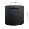 2 Gallon Planting Grow Bag Thickened Non-woven Aeration Fabric Pot Container with Handle - Image 3