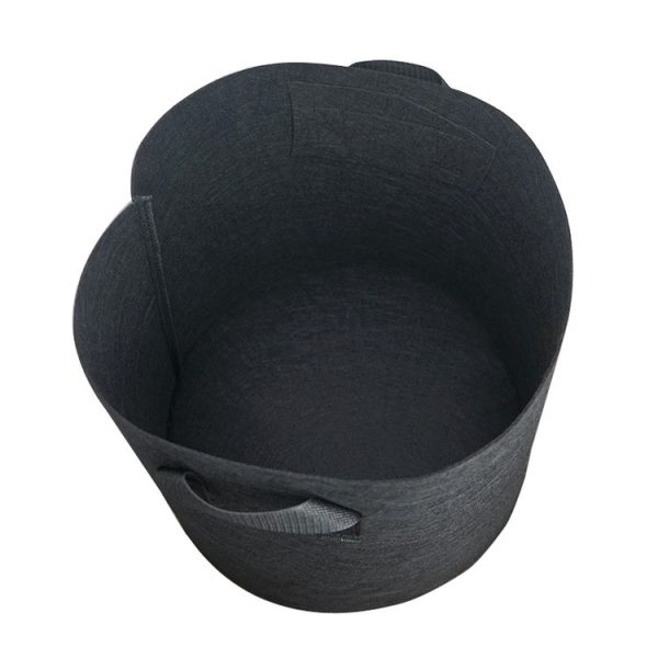 5 Gallon Planting Grow Bag Thickened Non-woven Aeration Fabric Pot Container with Handle - Image 2