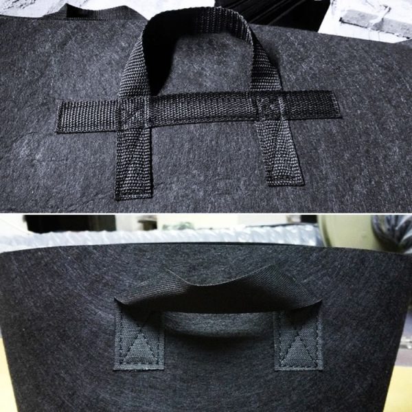 5 Gallon Planting Grow Bag Thickened Non-woven Aeration Fabric Pot Container with Handle - Image 6