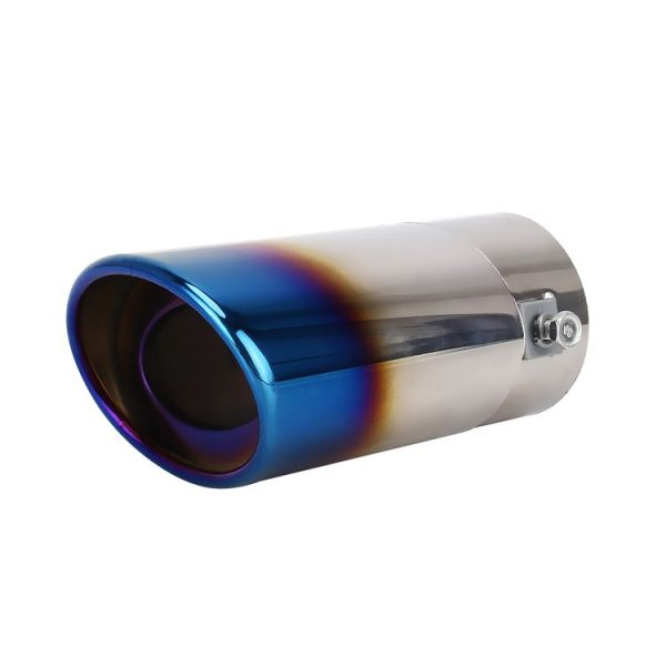 Universal Car Styling Stainless Steel Straight Exhaust Tail Muffler Tip Pipe - Image 2