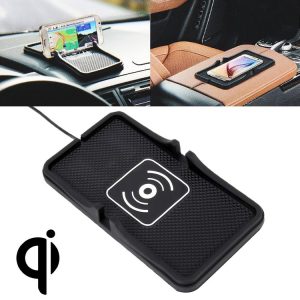 Home Car DC 5V / 2A 5W Fast Charging Qi Standard Wireless Charger Pad, For iPhone, Galaxy, Huawei, Xiaomi, LG, HTC and Other QI Standard Smart Phones
