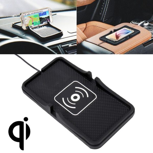 Home Car DC 5V / 2A 5W Fast Charging Qi Standard Wireless Charger Pad, For iPhone, Galaxy, Huawei, Xiaomi, LG, HTC and Other QI Standard Smart Phones