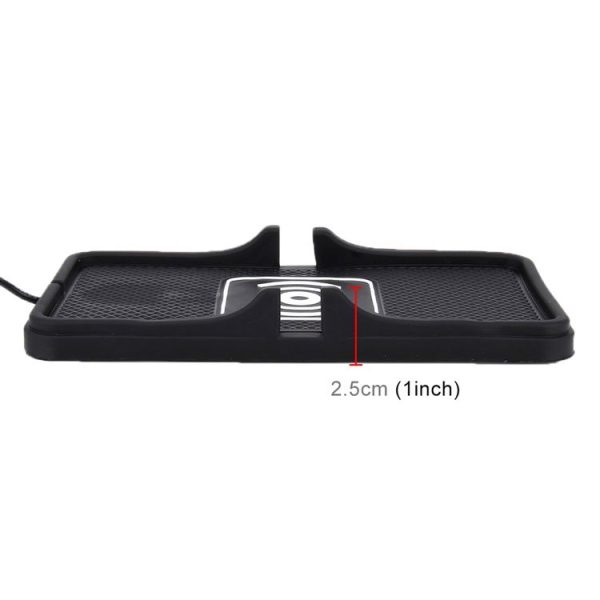 Home Car DC 5V / 2A 5W Fast Charging Qi Standard Wireless Charger Pad, For iPhone, Galaxy, Huawei, Xiaomi, LG, HTC and Other QI Standard Smart Phones - Image 4