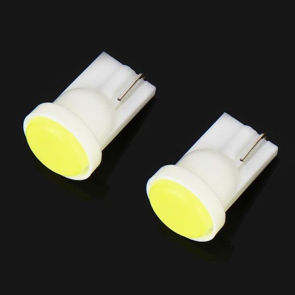 10 PCS T10 / W5W / 194 / 501 / 168 0.4W 20LM 6500K COB Bulbs Car Reading Lamp Clearance Light, DC 12V (White Light) - Image 2