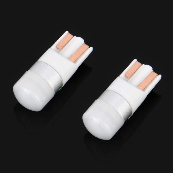 2 PCS T10 / W5W / 194 / 501 / 168 1W 70LM 6000K White LED Bulb Car Reading Lamp Clearance Light, DC 12V - Image 2