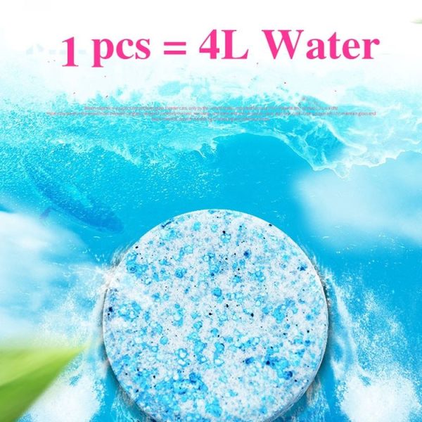 12 PCS Car Solid Wiper Fine Auto Window Cleaning Windshield Glass Cleaner Washer Tablets (1 PCS=4L Water) - Image 5