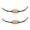 2 PCS H15 LED Headlight Canbus Error Free Computer Warning Canceller Resistor Decoders Anti-Flicker Capacitor Harness - Image 2