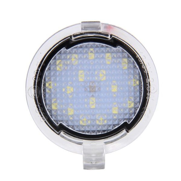 2 PCS DC 12V 2W 6000K 120LM 18-LED Side Rear View Mirror Puddle Lights Lamp for Ford 2013-2017 Explorer / 2015-2017 Taurus / 2015-2017 Edge / 2015-2017 Mondeo - Image 4