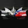 CB-073 Colorful Warning Light Wind Power Shark Fin Antenna Car Decoration (Red) - Image 8