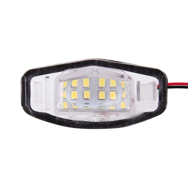 2 PCS DC 12V 2W 120LM 6000K LED License Plate Light 18-SMD Bulbs Lamps for Honda Civic VII4 / 5D 01-05, VIII 06-17, City 4D 03-09, Lengend 99-04 - Image 3