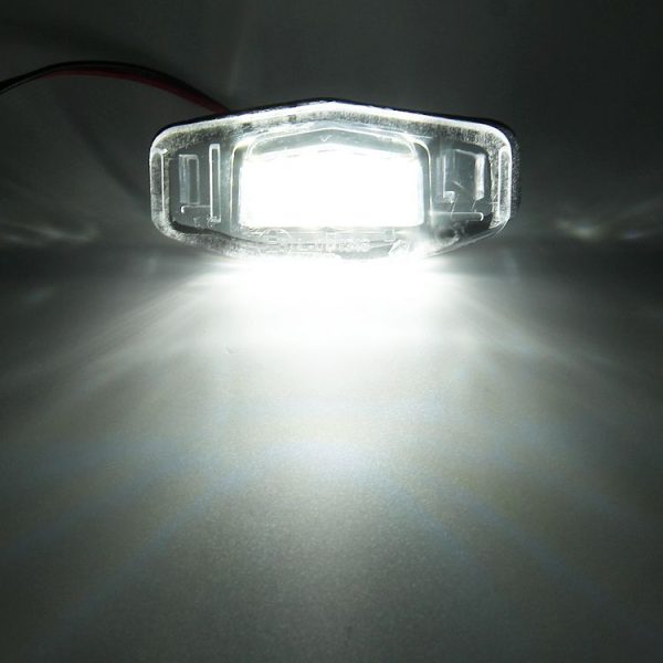 2 PCS DC 12V 2W 120LM 6000K LED License Plate Light 18-SMD Bulbs Lamps for Honda Civic VII4 / 5D 01-05, VIII 06-17, City 4D 03-09, Lengend 99-04 - Image 8