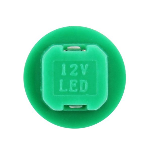 10 PCS 0.4W B8.5 Wedge Instrument Panel COB LED Light Dashboard Gauge Cluster Indicator Lamp Bulb (Green Light) - Image 5
