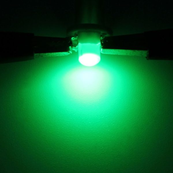 10 PCS 0.4W B8.5 Wedge Instrument Panel COB LED Light Dashboard Gauge Cluster Indicator Lamp Bulb (Green Light) - Image 8