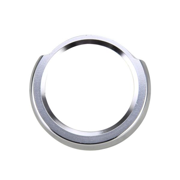 Car Engine Start Key Push Button Ring Trim Aluminum Alloy Sticker Decoration for BMW (Silver) - Image 2