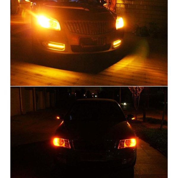 2 PCS T20 / 7440 5W 250LM 6000K Car Auto Turn Light Reversing Lights 16LEDs SMD-2835 Lamps, DC 12V (White Light) - Image 11