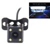 720x540 Effective Pixel PAL 50HZ / NTSC 60HZ CMOS II Waterproof Universal Car Rear View Backup Camera With 4 LED Lamp, DC 12V, Wire Length: 4m