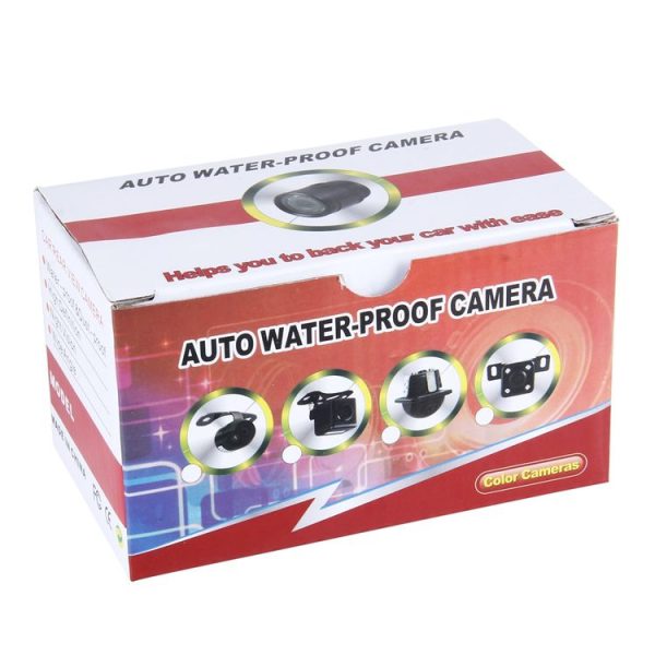 720x540 Effective Pixel PAL 50HZ / NTSC 60HZ CMOS II Waterproof Universal Car Rear View Backup Camera With 4 LED Lamp, DC 12V, Wire Length: 4m - Image 6