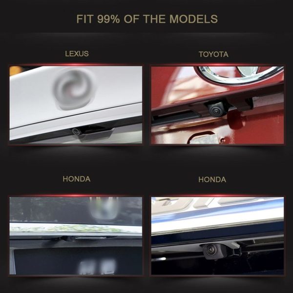 IP66 Waterproof Night Vision Mini WiFi Reversing Car Camera, Night Vision Distance: 5-10m - Image 9