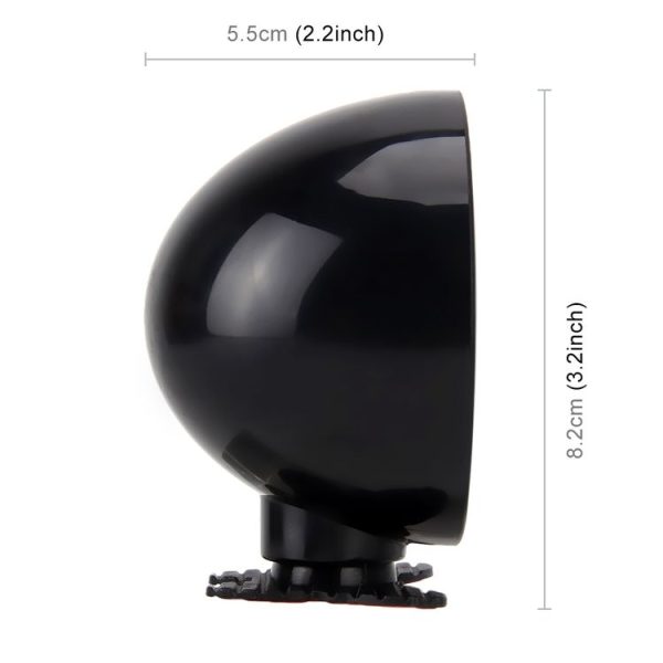 3R-044 Auxiliary Rear View Mirror Car Adjustable Blind Spot Mirror Wide Angle Auxiliary Rear View Side Mirror (Black) - Image 4
