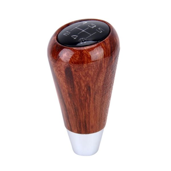 Universal Vehicle Modified Resin Shifter Manual 6-Speed Gear Shift Knob, Size: 8.2*5.5cm (Brown) - Image 2