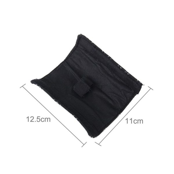 3 PCS Car Hand Brake Cover Shift Knob Gear Stick Cushion Sets Rear View Mirror Sets Cover Car Accessory Interior Decoration Pad (White) - Image 4