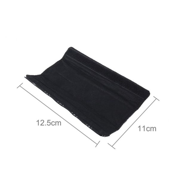 5 PCS Car Hand Brake Cover Shift Knob Gear Stick Cushion Sets Rear View Mirror Sets Cover Car Accessory Interior Decoration Pad (White) - Image 4