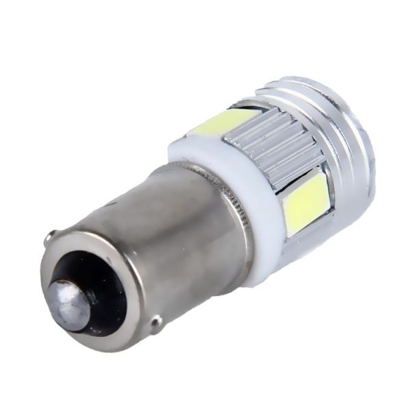 2 PCS BA9S 3W 250 LM 5500K Car Clearance Light Lamp with 6 SMD-5630 LED Lamps, DC 12V (White Light) - Image 3
