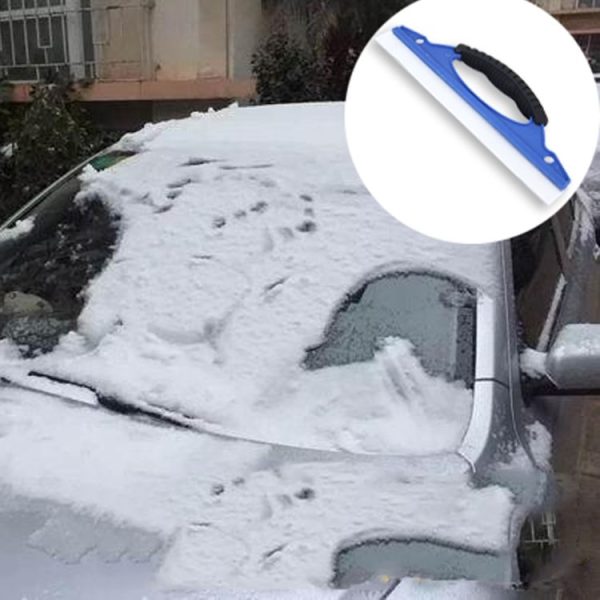 Car ABS Scraper Strip Wash Wiper Plate Wash Water Ice Frost Snow Cleaner Shower Scraper (Blue) - Image 5