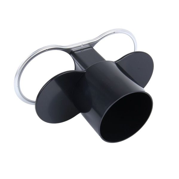 SHUNWEI SD-1021 Auto Car Truck Mount Dual Hole Drink Can Drinking Bottle Cup Holder Stand (Black) - Image 3