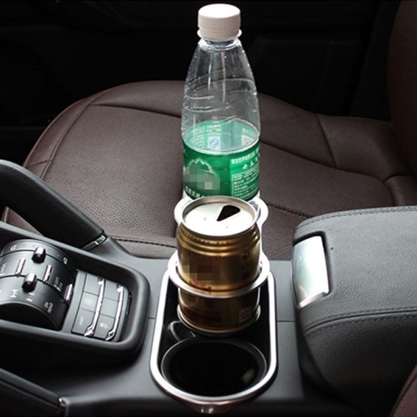 SHUNWEI SD-1021 Auto Car Truck Mount Dual Hole Drink Can Drinking Bottle Cup Holder Stand (Black) - Image 5