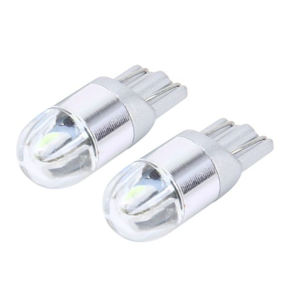2 PCS T10 2W 2 SMD-3030 LED Car Clearance Lights Lamp, DC 12V (Ice Blue Light) - Image 2