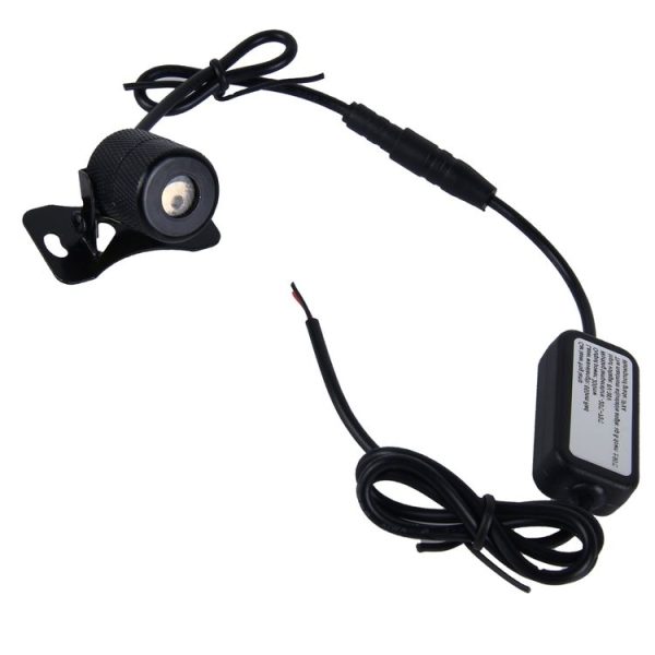 200mW Universal Car And Motorcycle Rear-end Alarm 650nM Laser Fog Anti-Collision Warning Lamp with Six Pattern, DC 8-36V Cable Length: 60cm (Red Light) - Image 2