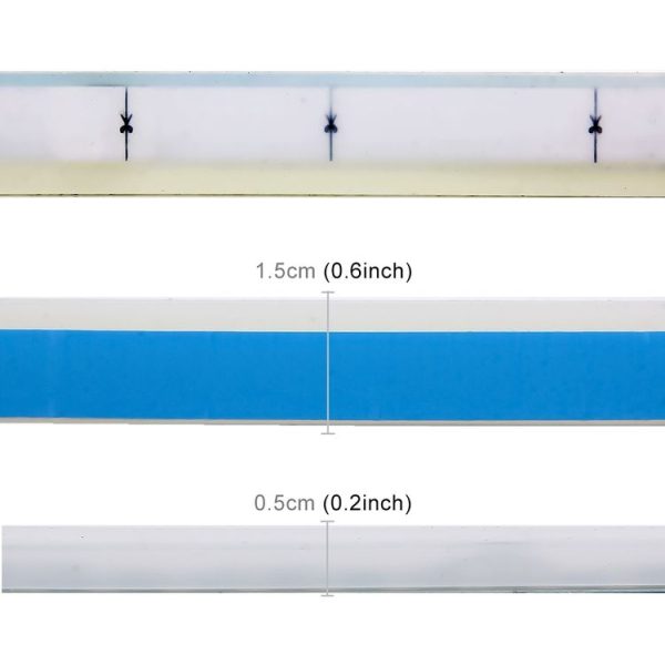 2 PCS 60cm DC12V 7.5W Ultra-thin Waterproof Car Auto Double Colors Turn Lights / Running Lights SMD-2835 LED Bulbs (Turn Lights: Yellow Light; Running Lights: Ice Blue Light) - Image 4