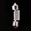 2 PCS 2W 100 LM 6000K 31MM 4 SMD-7020 LEDs Bicuspid Port Decoding Car Dome Lamp LED Reading Light, DC 12V (White Light) - Image 4