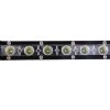 DC 10-30V 18W 2300LM 6500K Waterproof Vehicle Car Boat Marine External Work Lights Emergency Lights 60 Degrees Adjustable Flood Light LED Car Bulbs with 6 Intense CREE LED Lights (White Light) - Image 4