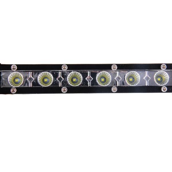 DC 10-30V 18W 2300LM 6500K Waterproof Vehicle Car Boat Marine External Work Lights Emergency Lights 60 Degrees Adjustable Flood Light LED Car Bulbs with 6 Intense CREE LED Lights (White Light) - Image 4