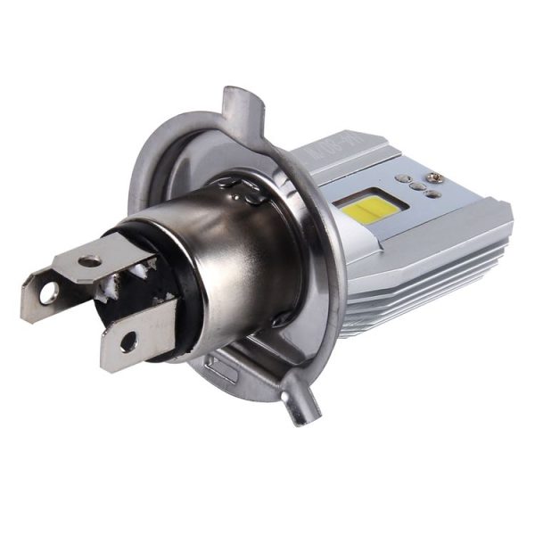 H4 12W 800lm 6000K COB LEDs Motorcycle Headlight Lamp, DC 6-80V (White Light) - Image 2