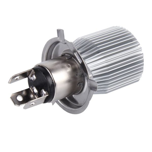 H4 12W 800lm 6000K COB LEDs Motorcycle Headlight Lamp, DC 6-80V (White Light) - Image 3