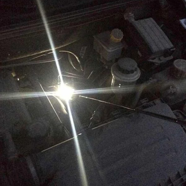 Retractable Vehicle Car Chassis Telescoping Inspection Mirror with 1 PCS 3mm LED Light, Mirror Diameter: 32mm, Max Expanding Length: 905mm - Image 11