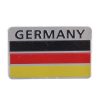 Germany Flag Style Metal Car Sticker - Image 2
