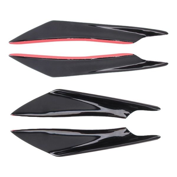 4 PCS Car-Styling Flank Decorative Sticker (Black) - Image 2