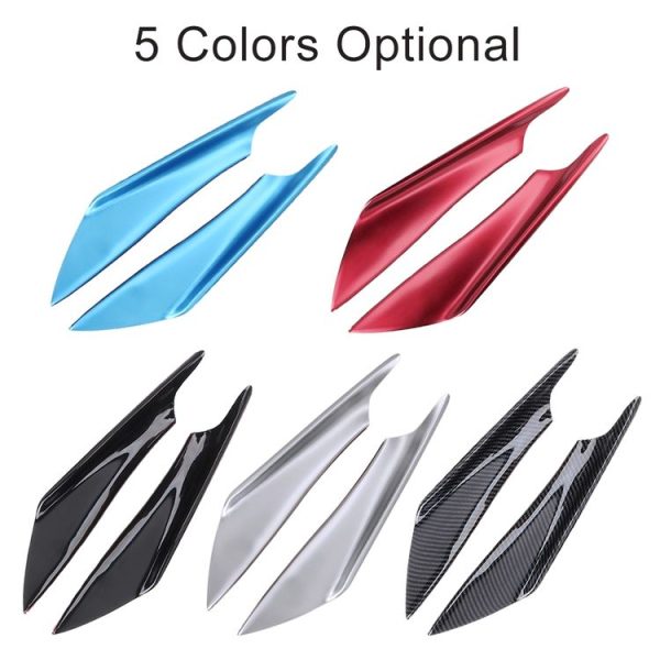 4 PCS Car-Styling Flank Decorative Sticker (Black) - Image 7
