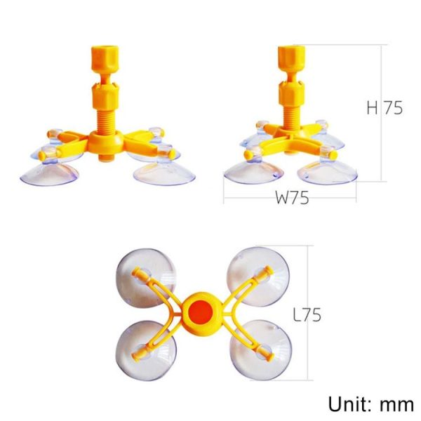 Professional Windscreen Repair Tool Paintless Dent Removal Car Window Windshield Repair Kit Chip Crack Auto Glass (Yellow) - Image 4