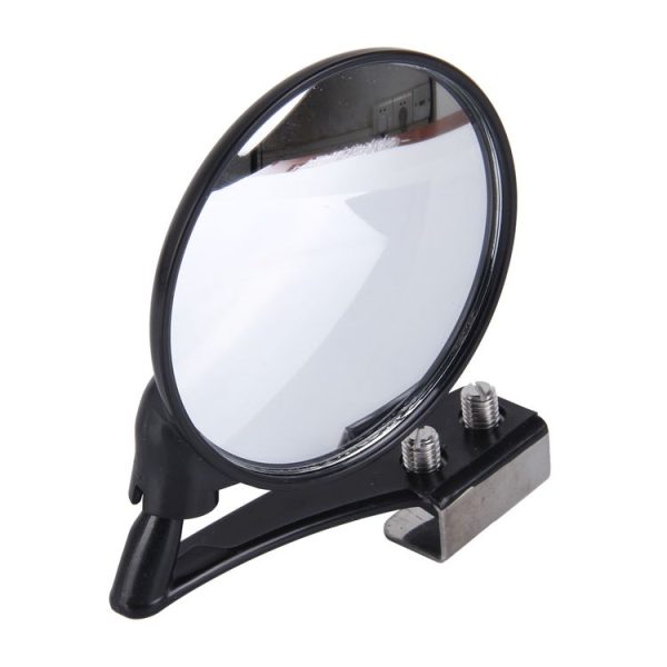 Vehicle Front Blind Area Wide-angle Adjustable Left Side Observation Mirror (Black) - Image 2