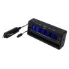 Digital Car Thermometer Voltage Meter Luminous Clock Tester Detector Multi-function Car Digital Clock with Thermometer and Automotive Voltmeter - Image 2