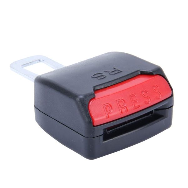 2 PCS RS-01 Universal Car Seat Belt Extension Buckle (Black) - Image 2