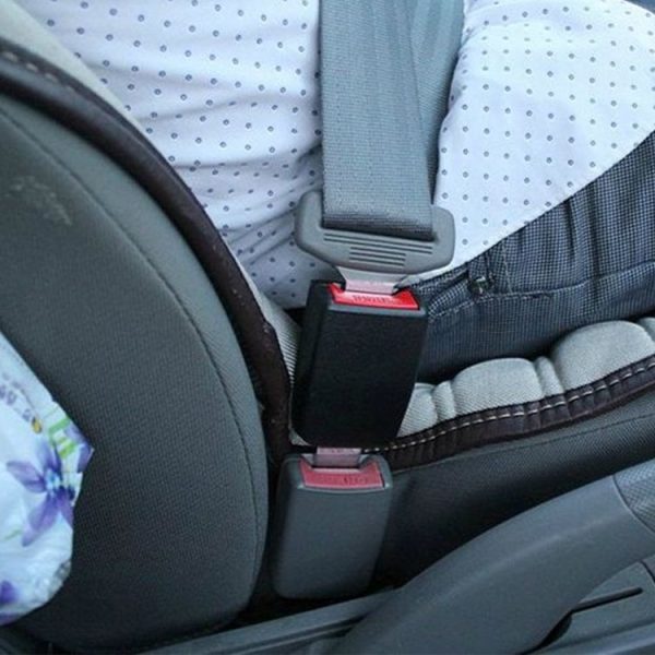 2 PCS RS-01 Universal Car Seat Belt Extension Buckle (Black) - Image 5
